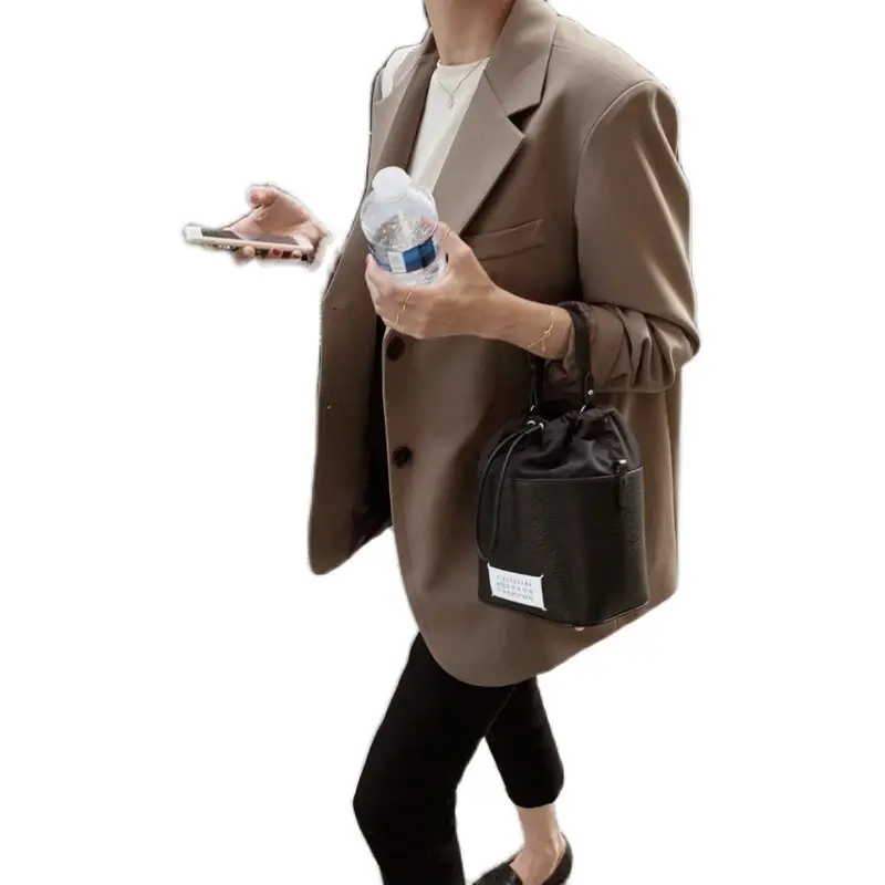 Women Slim Fit Blazer Jacket Brown 2026 Spring Autumn - Image 5