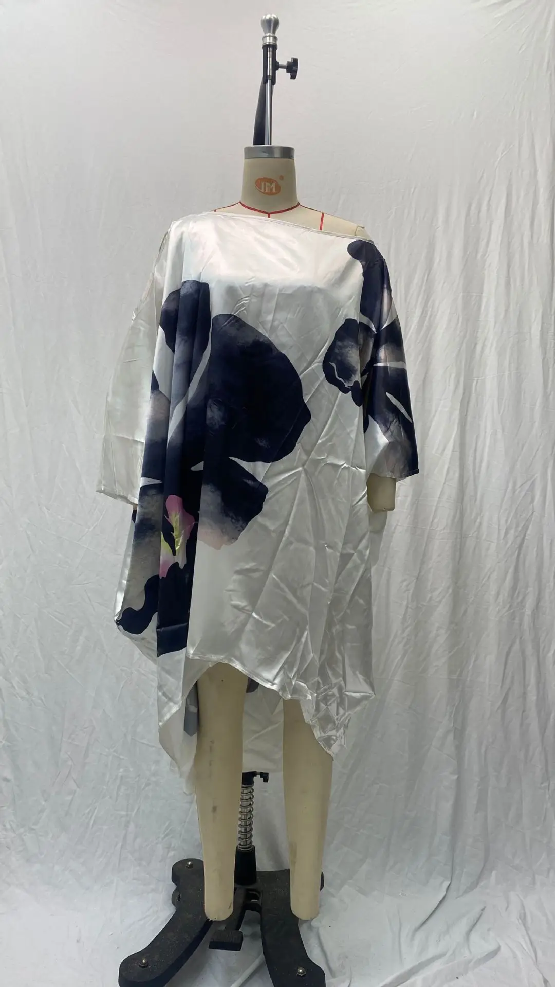 2025 Black Floral Slanted Shoulder Dress — feature 46