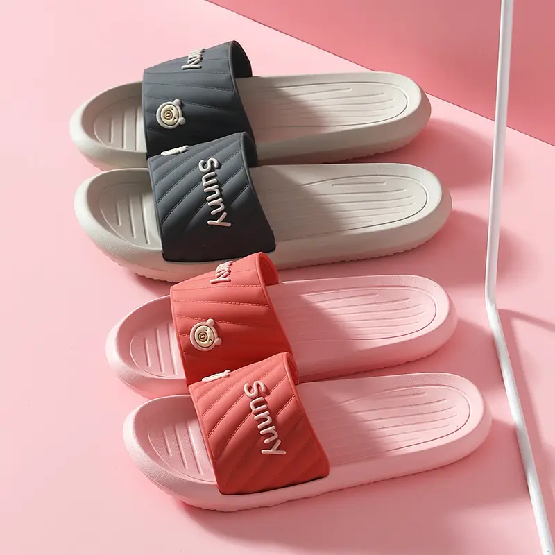 Summer Slippers for Women, Indoor Soft-Soled Non-Slip Couple Style Maternity Shoes, Eva Soft-Soled for Outdoor Wear