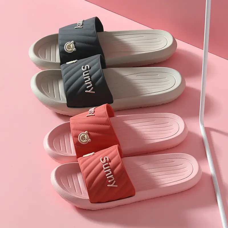 Summer Slippers for Women, Indoor Soft-Soled Non-Slip Couple Style Maternity Shoes, Eva Soft-Soled for Outdoor Wear