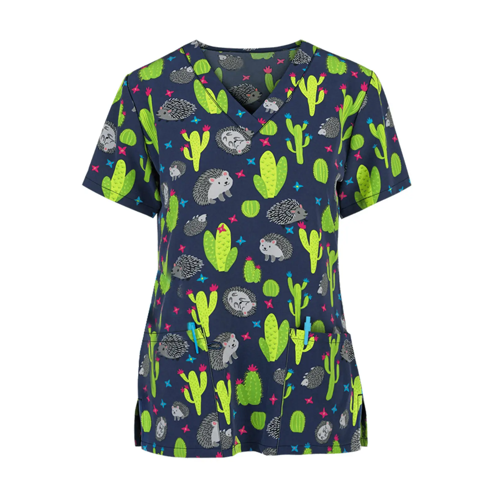 2021 Printed Nurse T-Shirt Women Spring Summer