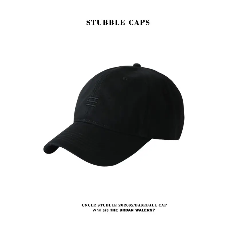 Beige Stubble Cap for Boys Girls Korean Style - Image 4