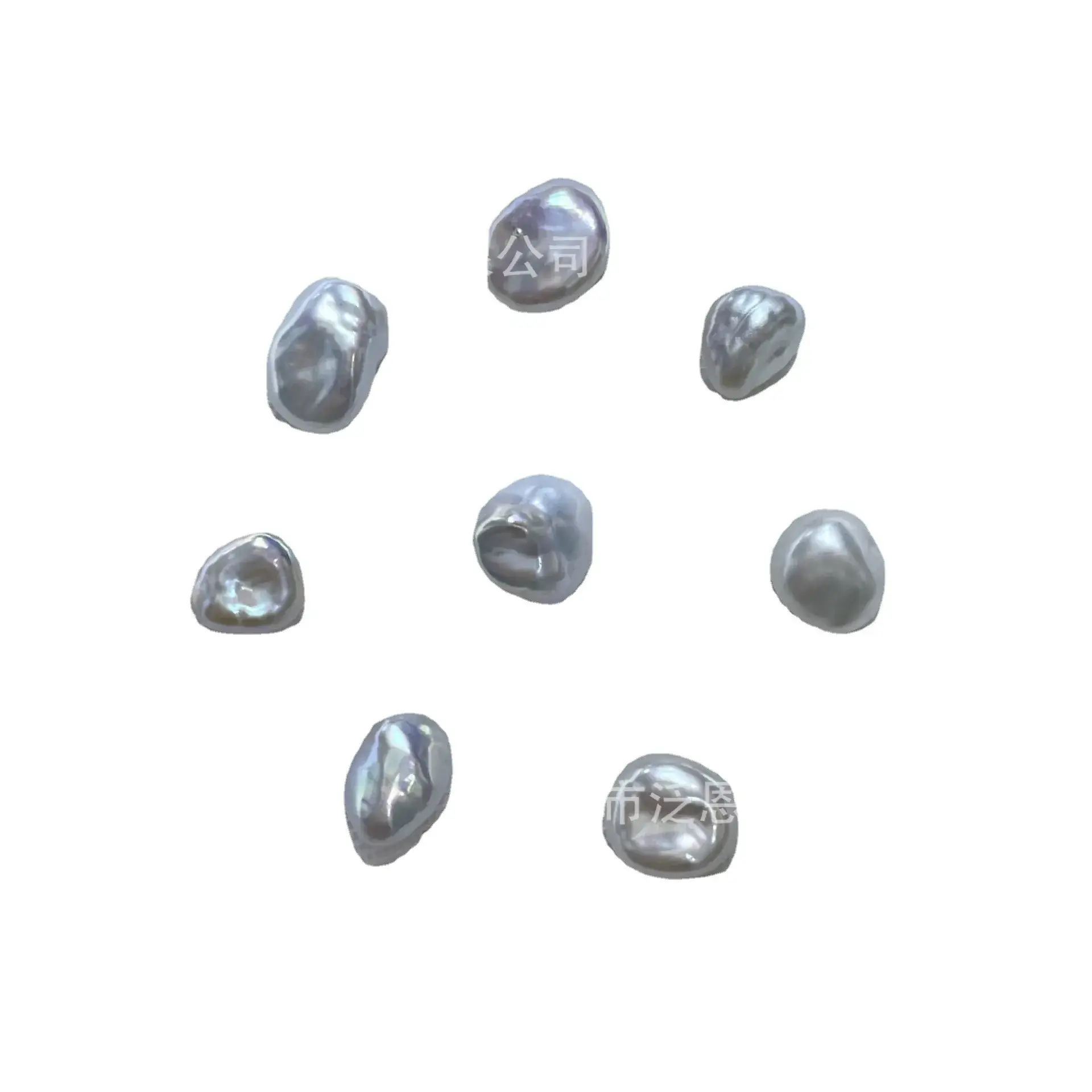 Freshwater Pearl Irregular Broken Silver 4-6mm
