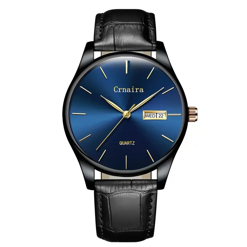 Swiss Genuine Watch Men's Waterproof Dual Calendar Trendy Starry Sky Non-Mechanical Watch Quartz Watch New Wholesale - Image 16