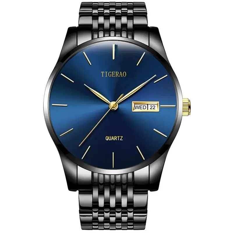 Swiss Genuine Watch Men's Waterproof Dual Calendar Trendy Starry Sky Non-Mechanical Watch Quartz Watch New Wholesale - Image 18