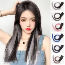 Long Hair Wig All-in-One Women's Black Cap — feature 3