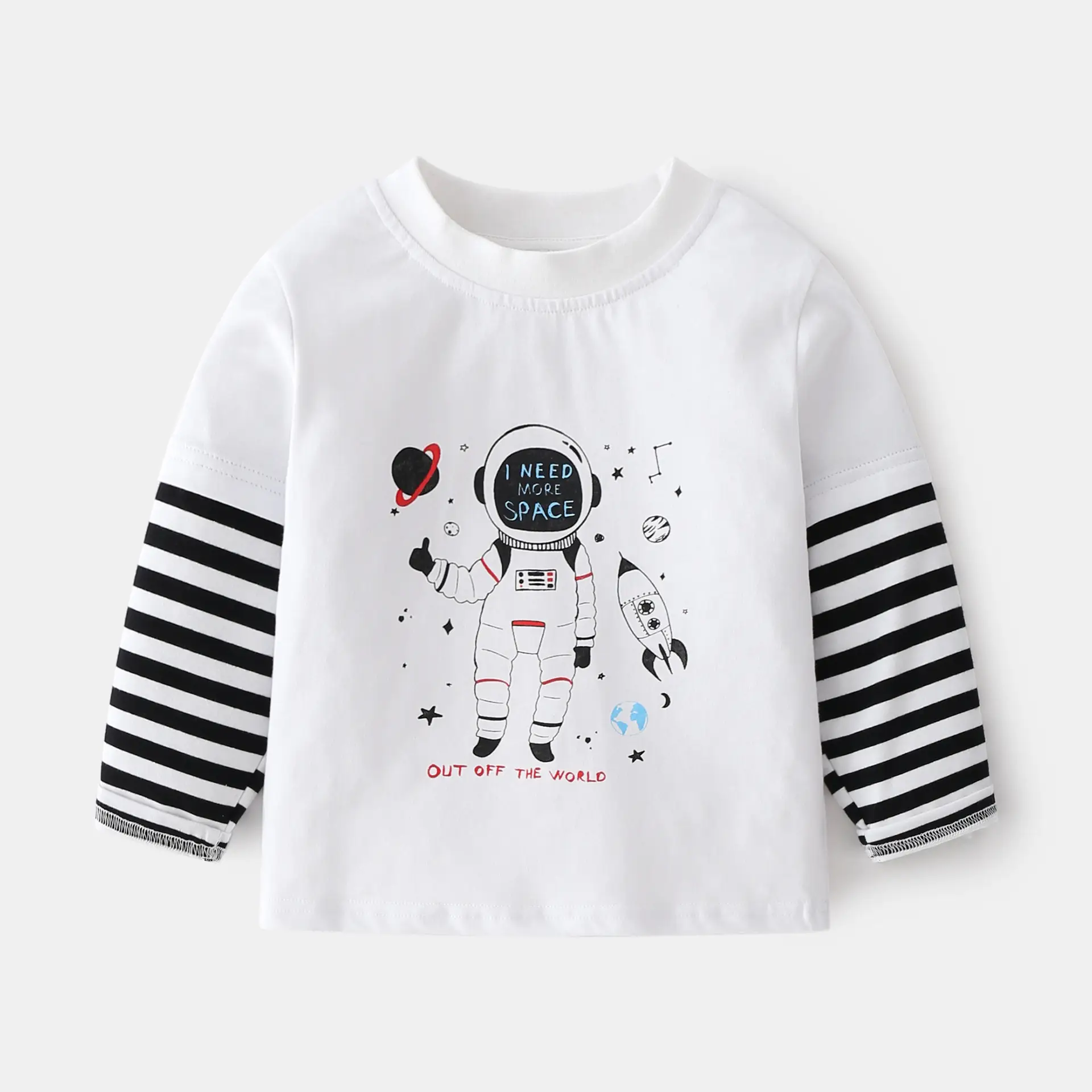 2023 Boys Cotton T-Shirt Black with Excavator Graphic - Image 4