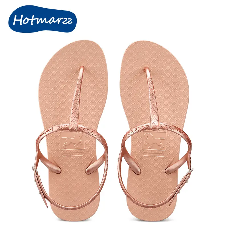 Women's Black Non-Slip Flip Flops Summer Sandals