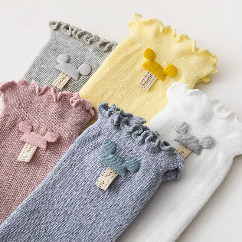 Baby Cotton Cartoon Socks Spring Leggings Anti-Mosquito - Image 9