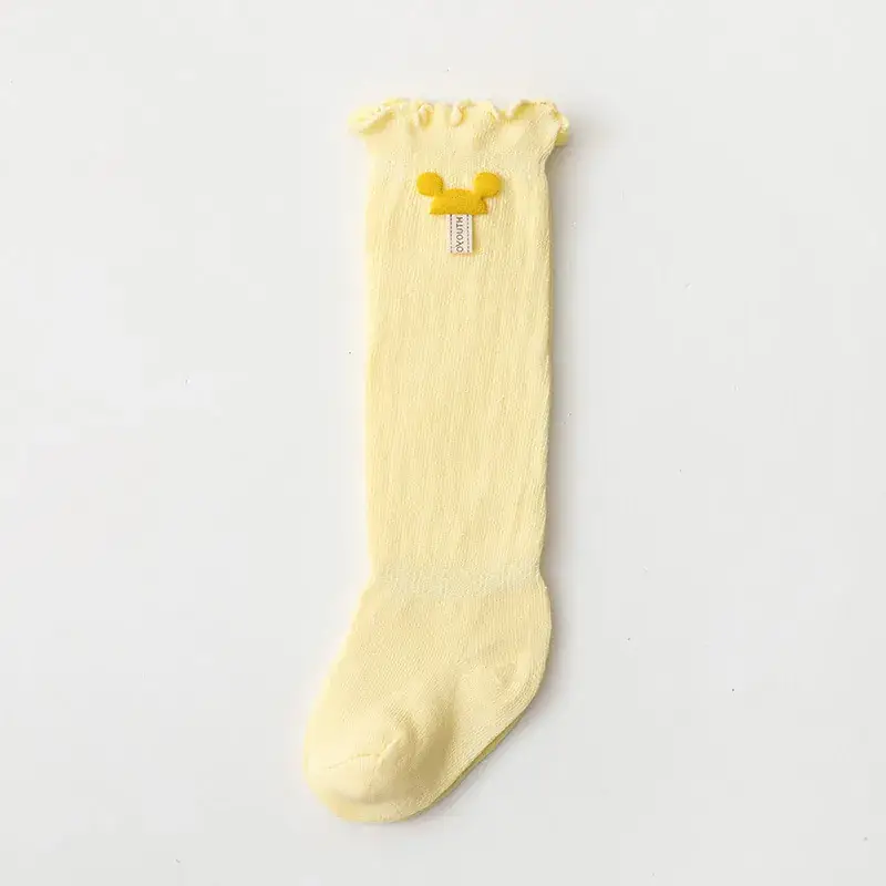 Baby Cotton Cartoon Socks Spring Leggings Anti-Mosquito - Image 3