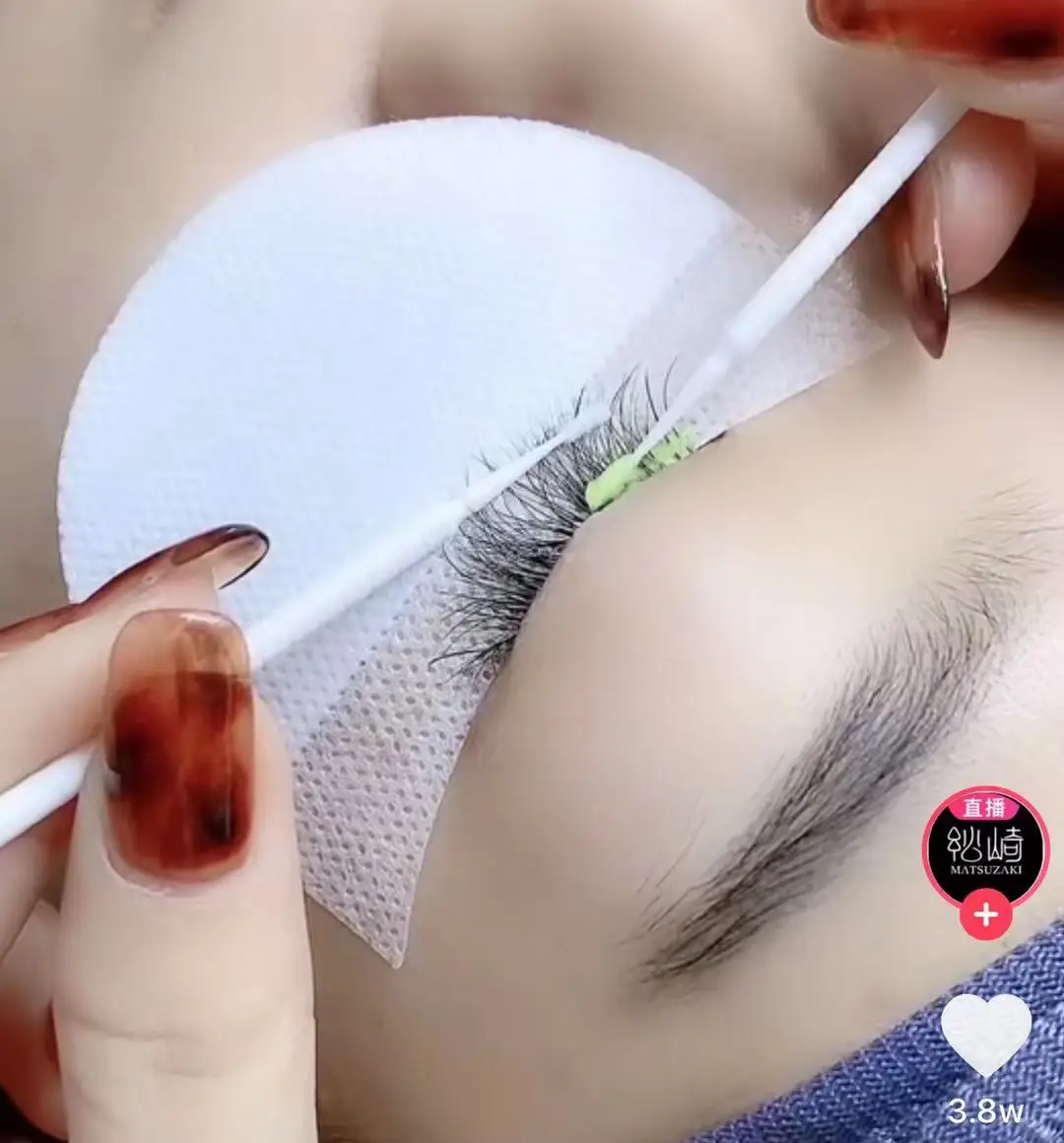 Grafting Eye Stickers U-Shaped Cotton Pad — feature 2