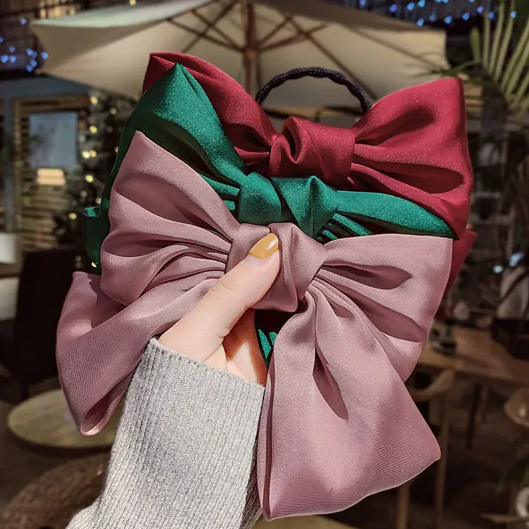 Red Big Bow Hairpin for Women's Headband - Image 8