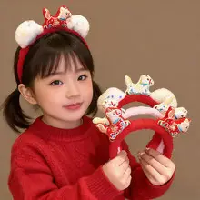 Red Big Bow Hairpin for Women's Headband — feature 21