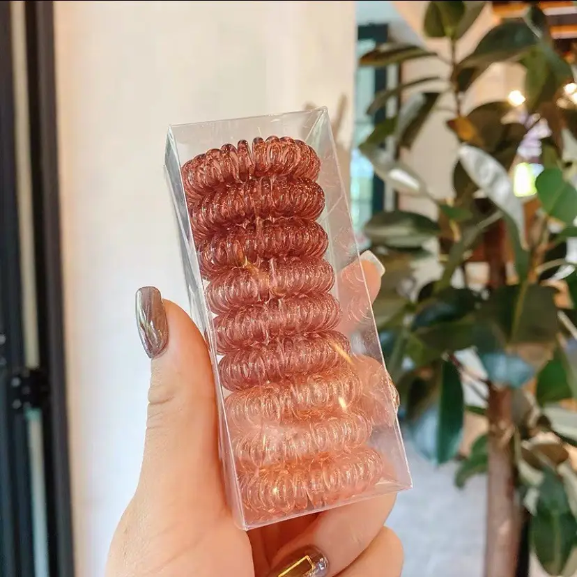 Korean Style Gradient Transparent Hair Bands for Women - Image 4
