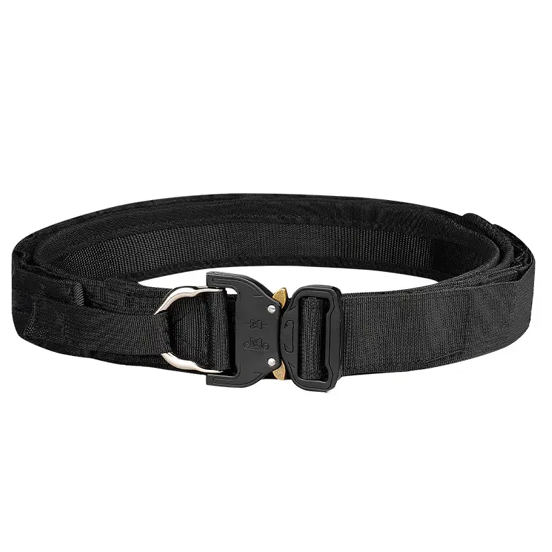 Men's Green Tactical Belt Cobra Buckle Nylon