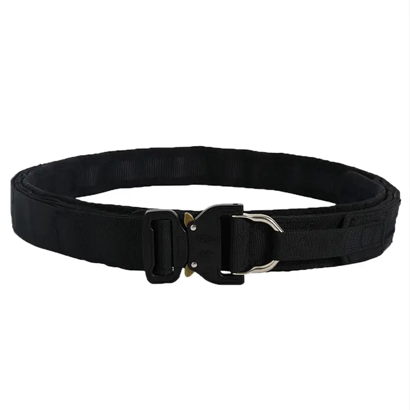Men's Green Tactical Belt Cobra Buckle Nylon