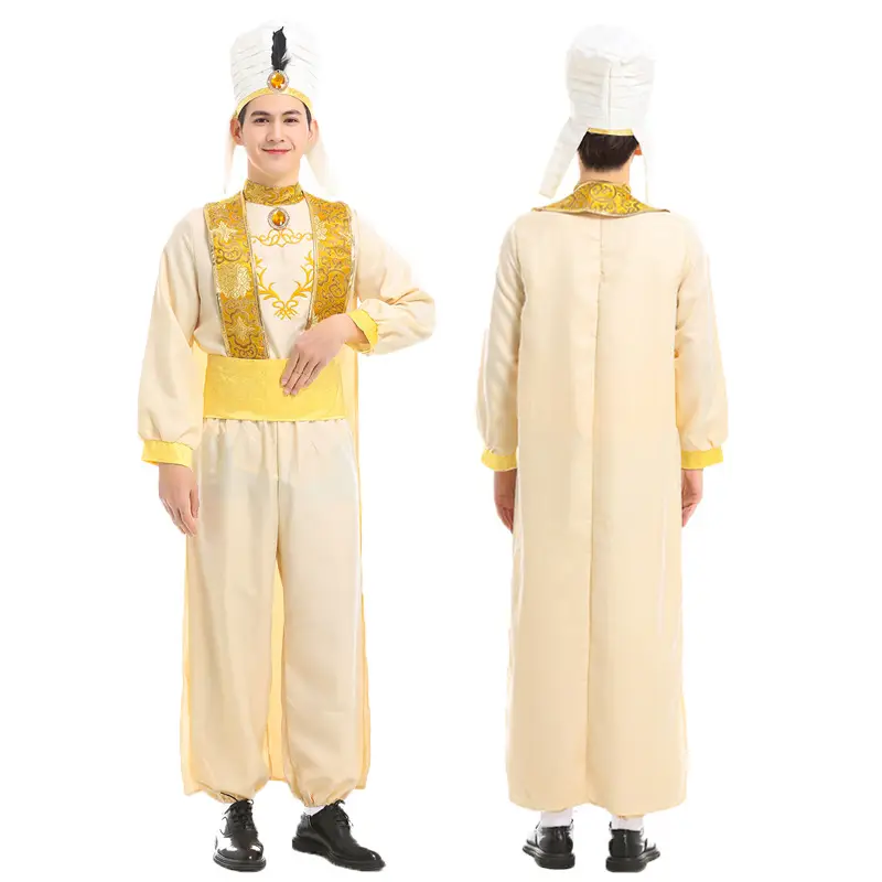 Halloween Anime Shen Lantern Prince Long-Sleeved Aladdin Costume - Image 2