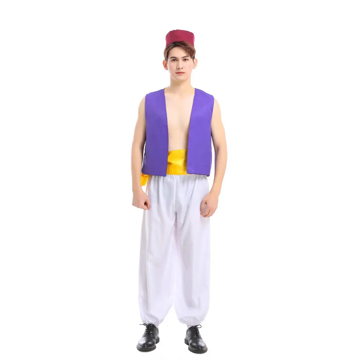 Halloween Anime Shen Lantern Prince Long-Sleeved Aladdin Costume - Image 4