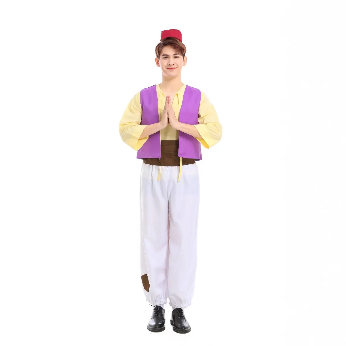Halloween Anime Shen Lantern Prince Long-Sleeved Aladdin Costume - Image 5