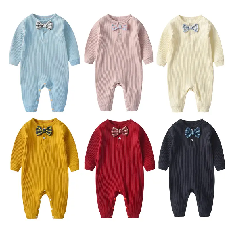 Baby Spring & Autumn Jumpsuit Set Pure Cotton 6 Colors - Image 8