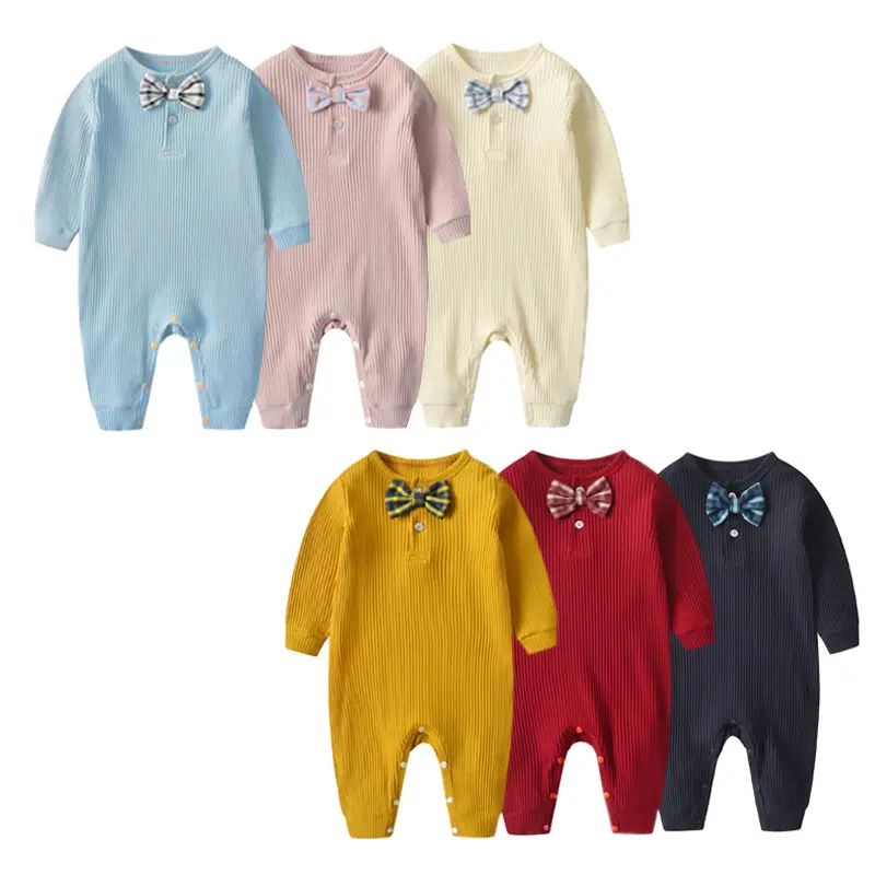 Baby Spring & Autumn Jumpsuit Set Pure Cotton 6 Colors - Image 9