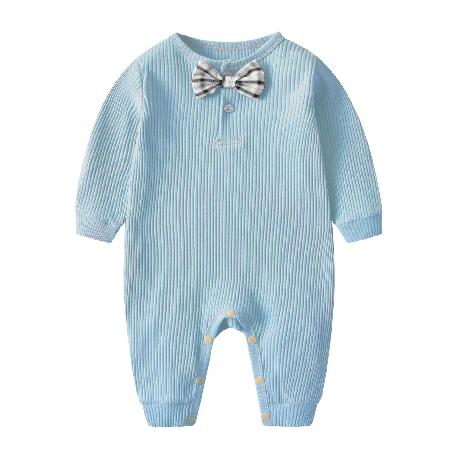 Baby Spring & Autumn Jumpsuit Set Pure Cotton 6 Colors - Image 2
