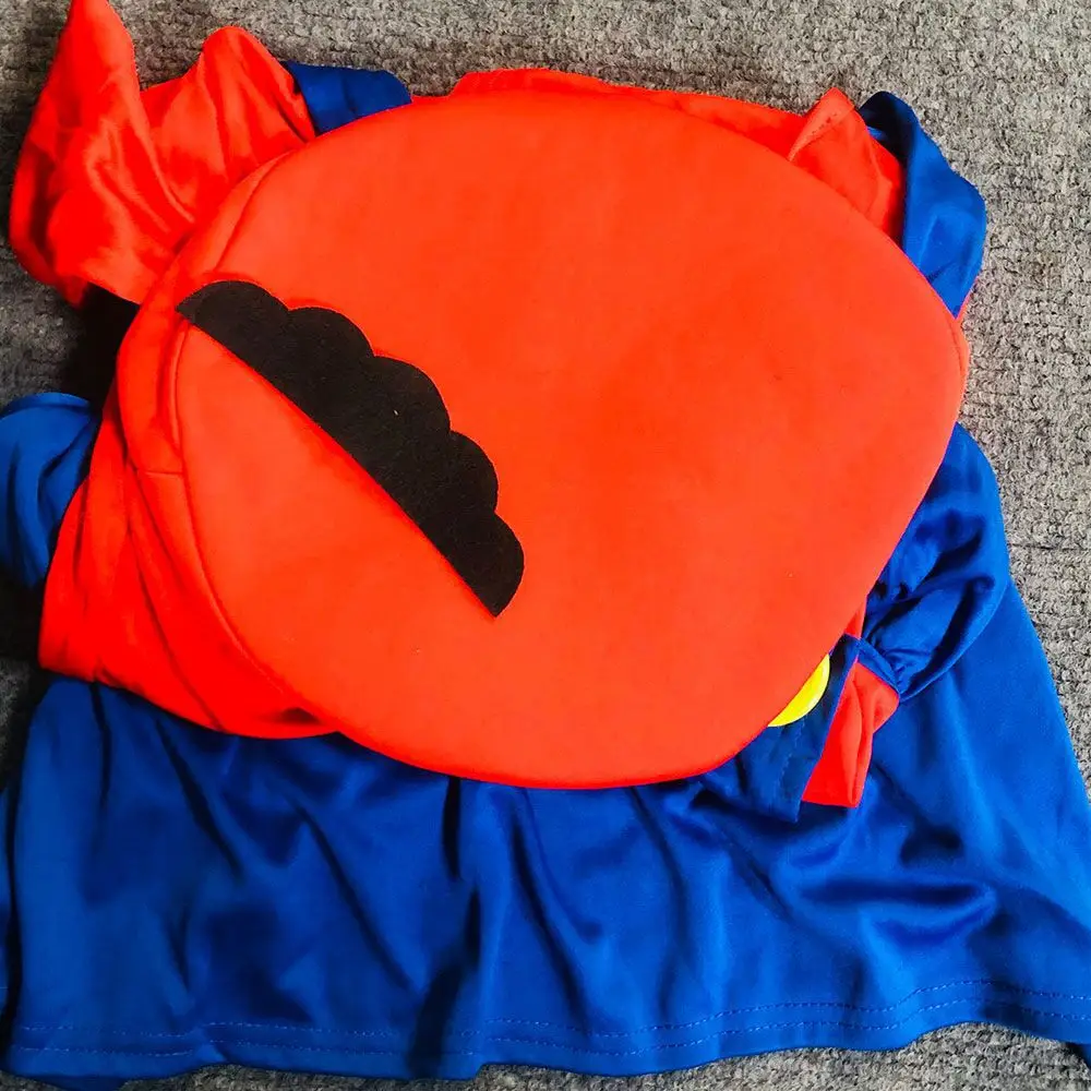 Super Mario Parent-Child Costume Backpack Red Blue - Image 11