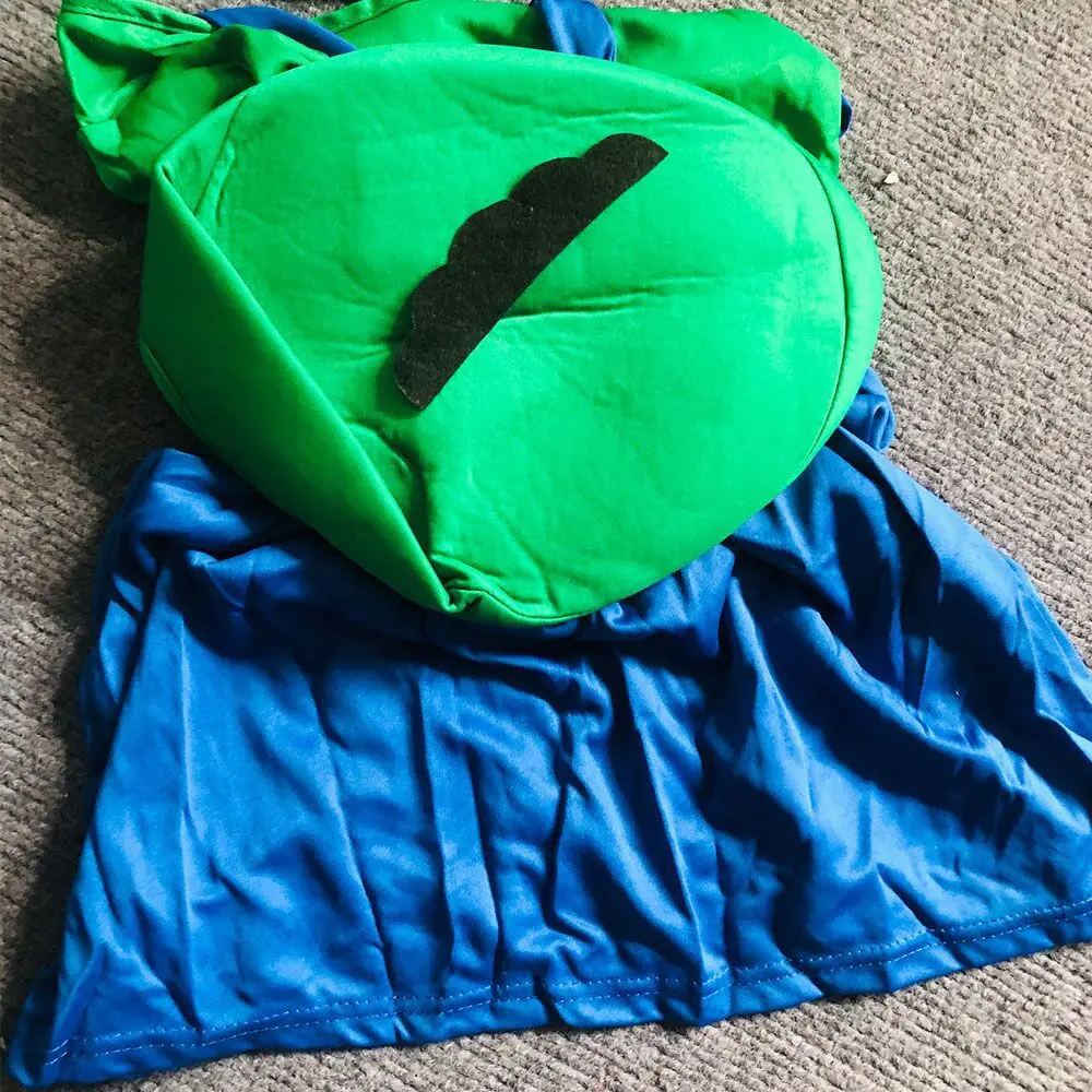 Super Mario Parent-Child Costume Backpack Red Blue - Image 4