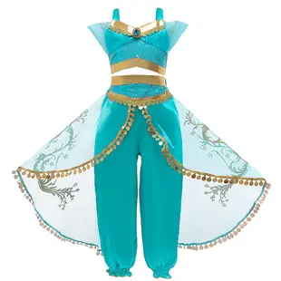 Frozen Elsa Princess Dress Long Sleeve Sequined Long Dress Little Princess Gown Prom Runway Show — feature 13