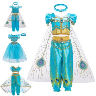 Frozen Elsa Princess Dress Long Sleeve Sequined Long Dress Little Princess Gown Prom Runway Show — feature 2