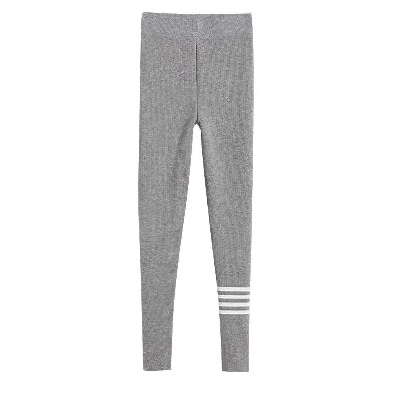 Women Black Sweatshirt Leggings Set Winter Slim Fit Plus Size - Image 8