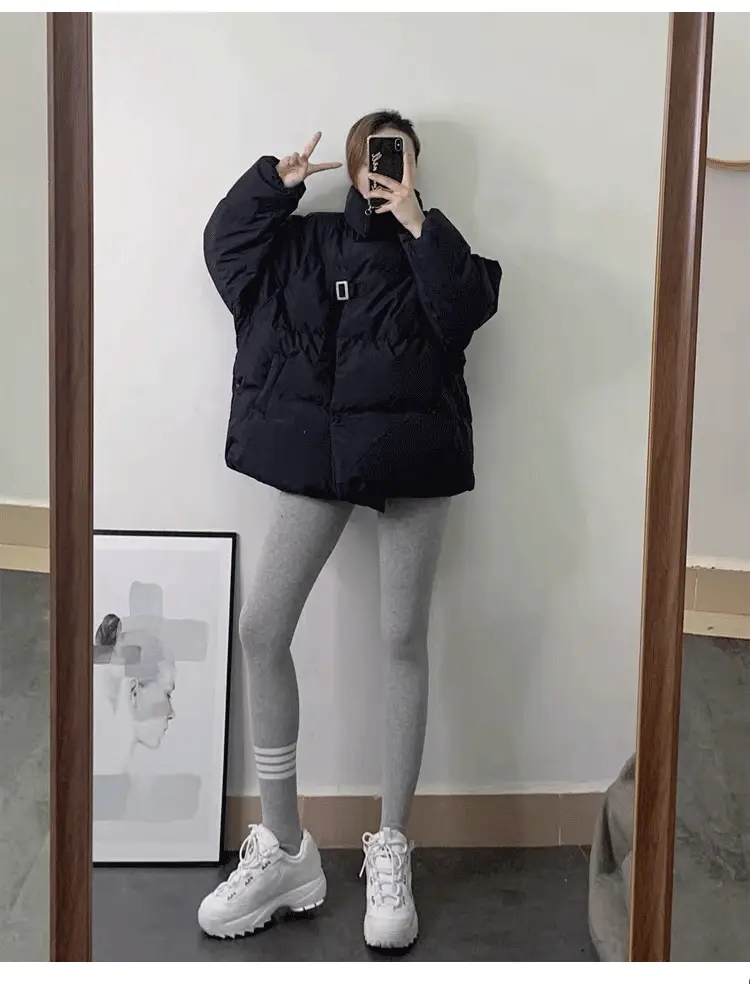 Women Black Sweatshirt Leggings Set Winter Slim Fit Plus Size — feature 25