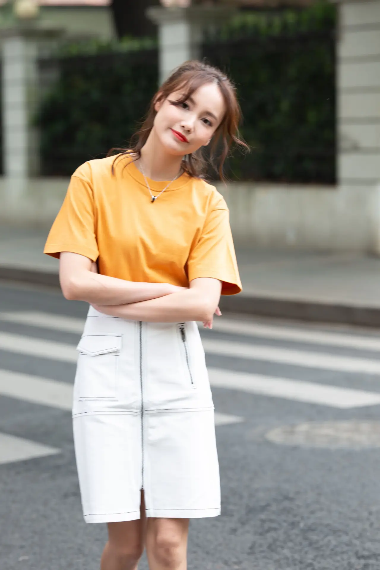 2024 Orange Cotton T-Shirt for Men Women - Image 26