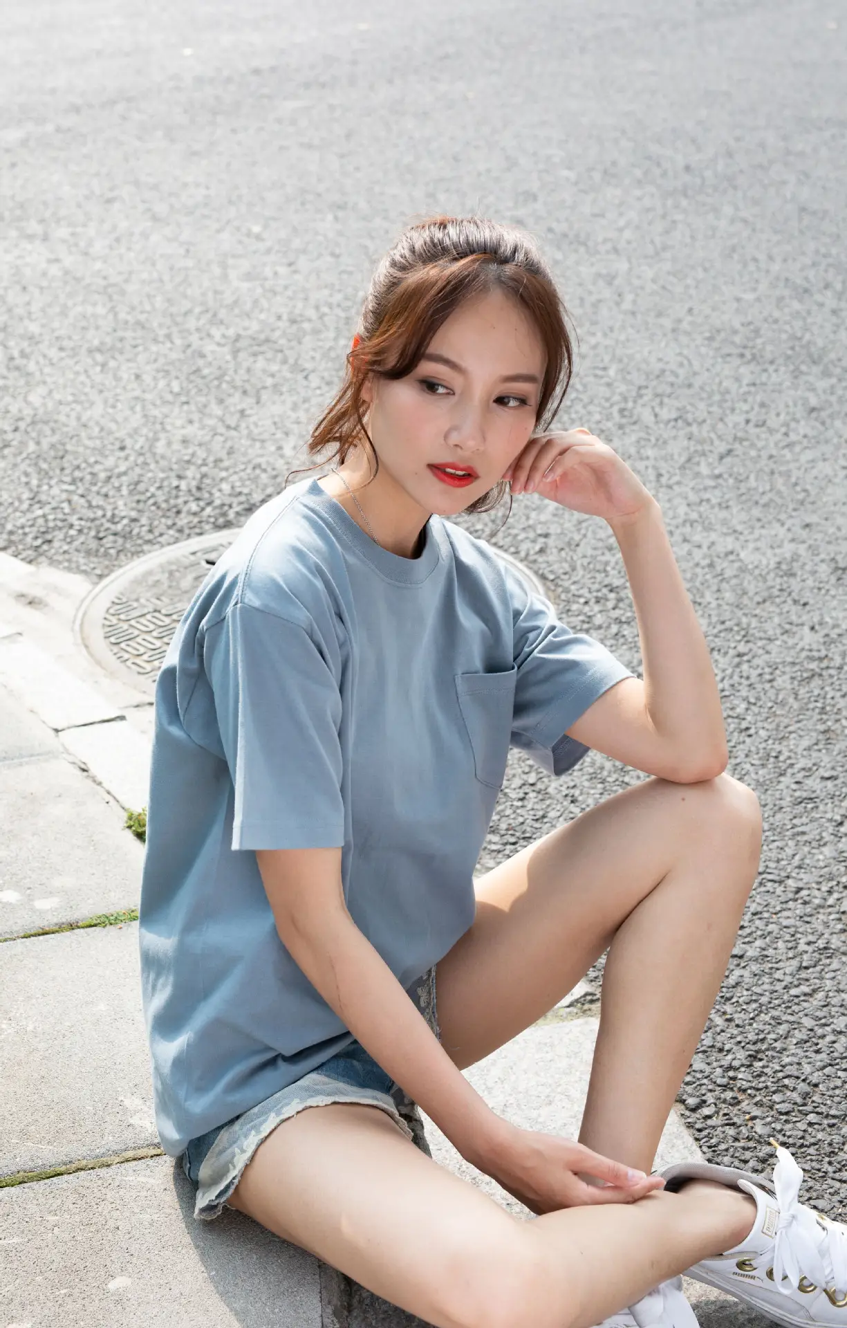 2024 Orange Cotton T-Shirt for Men Women - Image 29