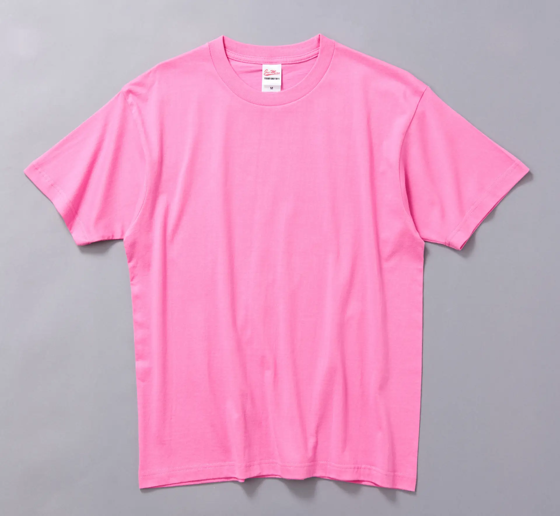 2024 Orange Cotton T-Shirt for Men Women - Image 4
