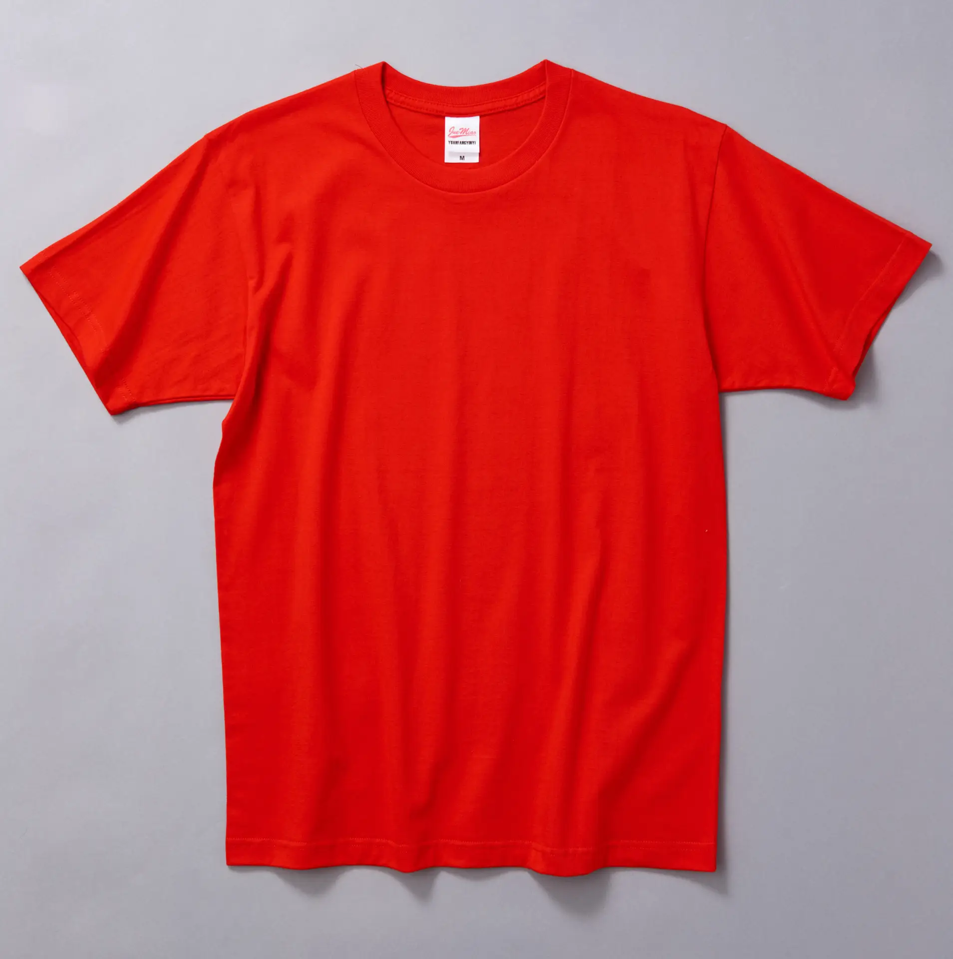 2024 Orange Cotton T-Shirt for Men Women - Image 5