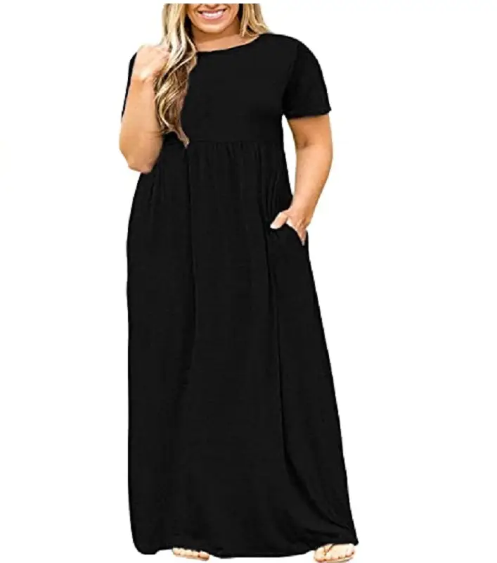 2024 Plus Size Floral Print Summer Dress - Image 8