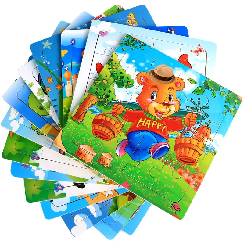 Bee Bee Jigsaw Puzzle 16 Pcs for Kids 2-4 Years - Image 20