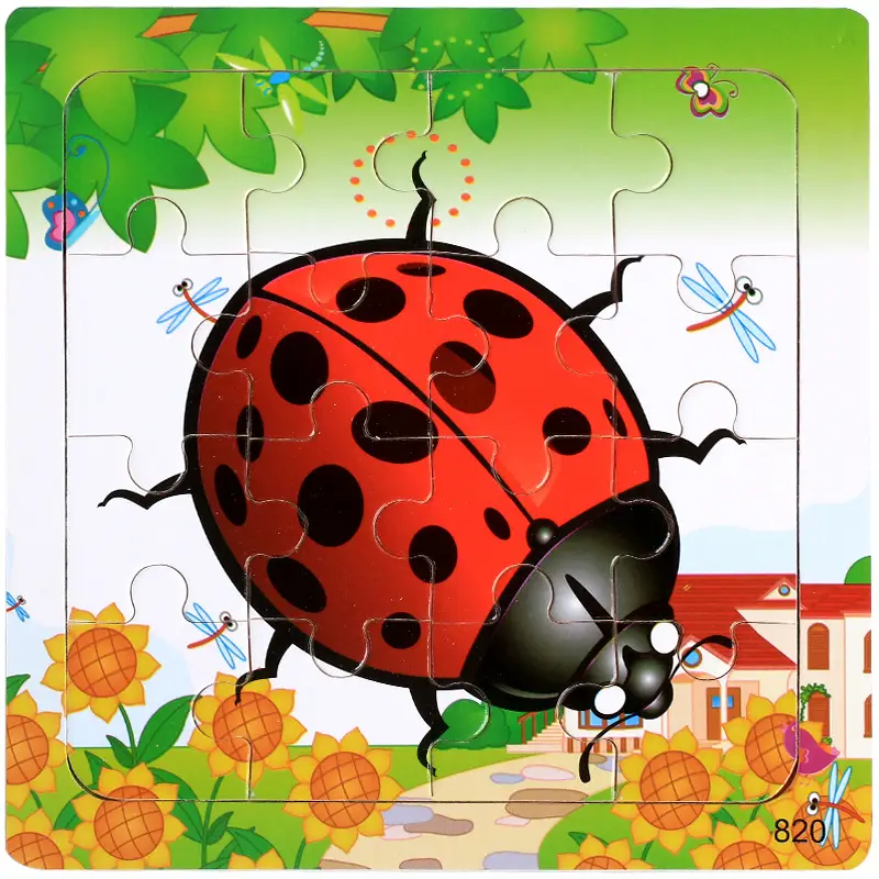 Bee Bee Jigsaw Puzzle 16 Pcs for Kids 2-4 Years - Image 10