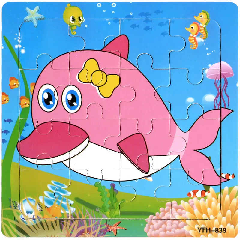 Bee Bee Jigsaw Puzzle 16 Pcs for Kids 2-4 Years - Image 14
