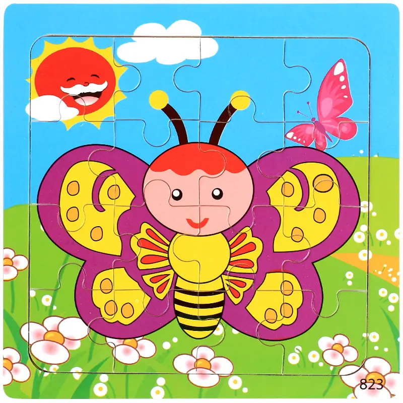 Bee Bee Jigsaw Puzzle 16 Pcs for Kids 2-4 Years - Image 17