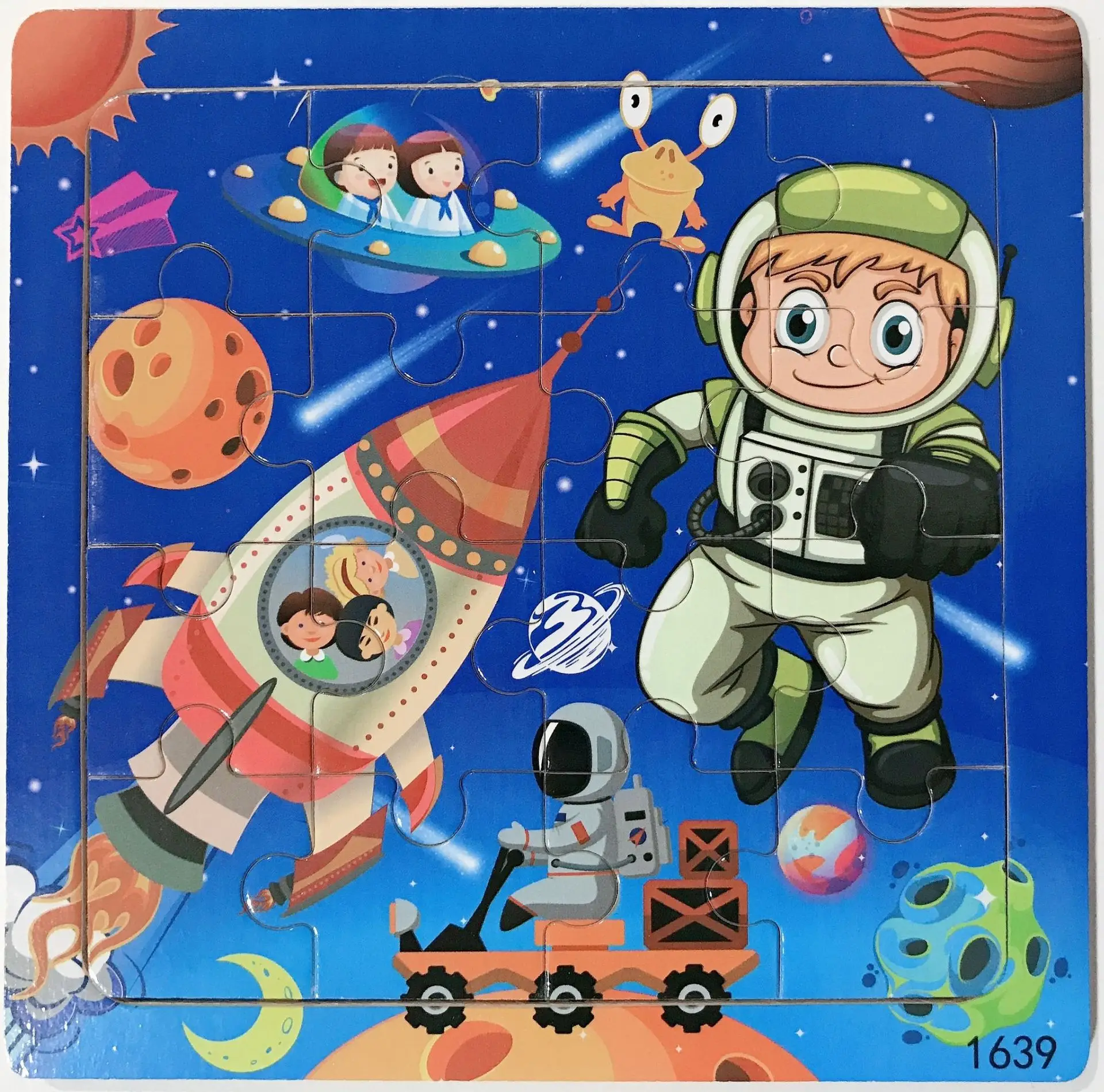 Bee Bee Jigsaw Puzzle 16 Pcs for Kids 2-4 Years - Image 2
