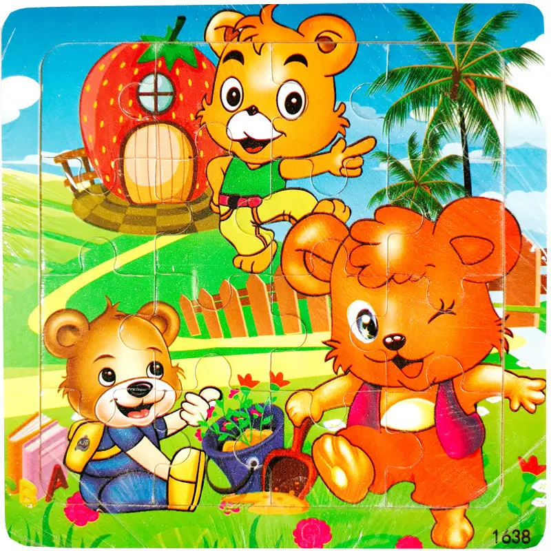 Bee Bee Jigsaw Puzzle 16 Pcs for Kids 2-4 Years - Image 4