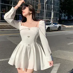 2023 New Plus Size Women's Black Skirt Fat mm Age-Reducing Western Style Slimming Dress — feature 70