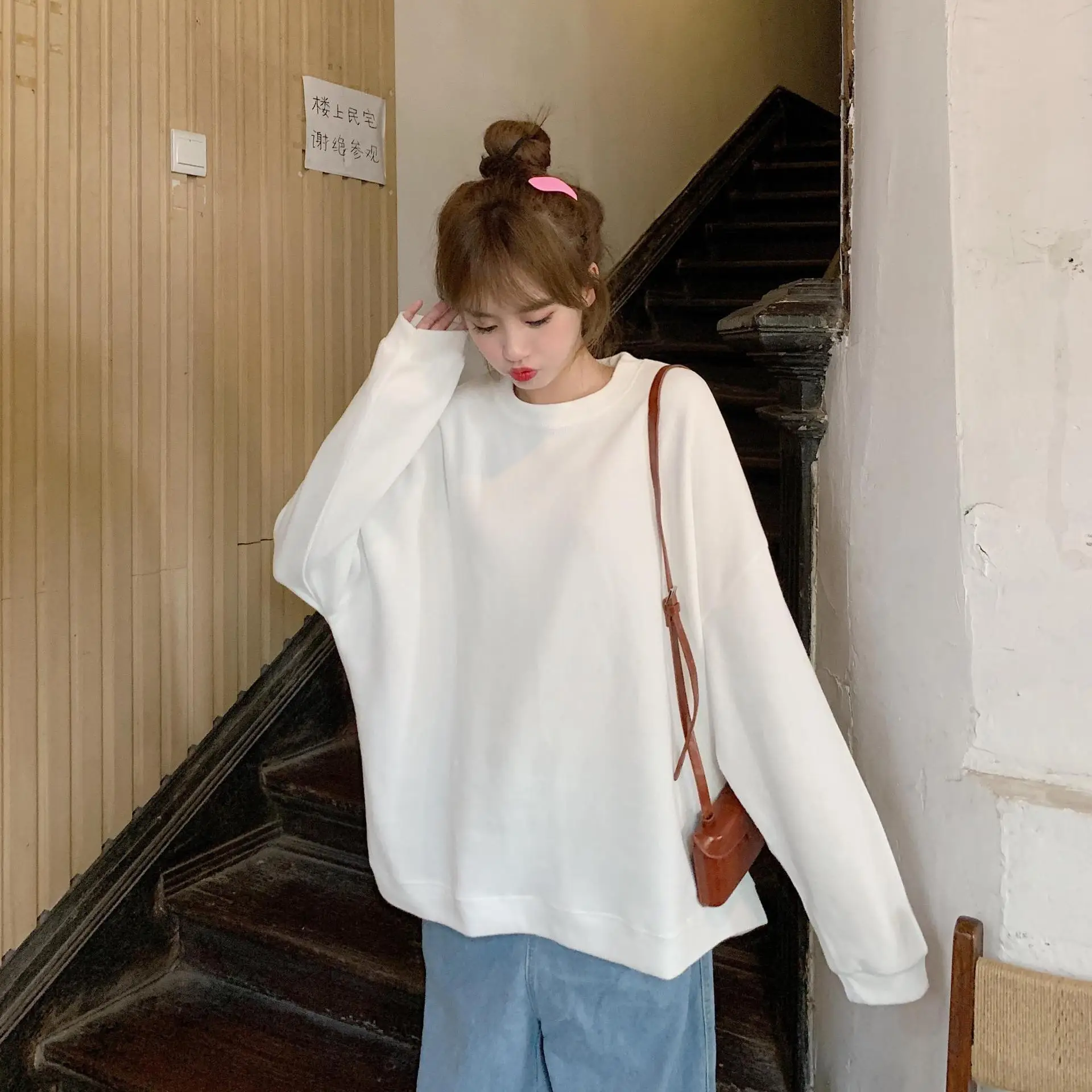 Black Plus Velvet Sweater for Women Autumn Winter — feature 13