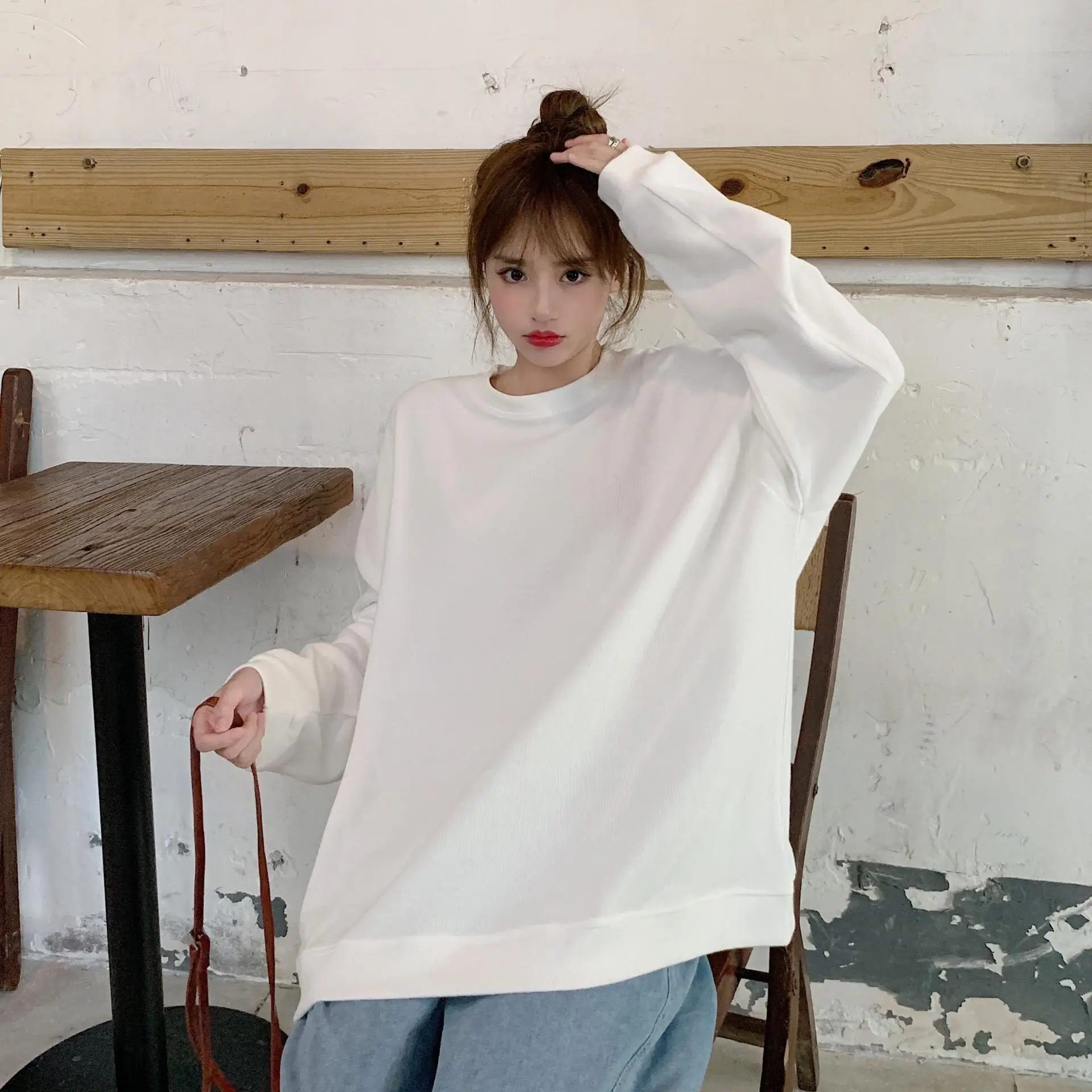 Black Plus Velvet Sweater for Women Autumn Winter — feature 15