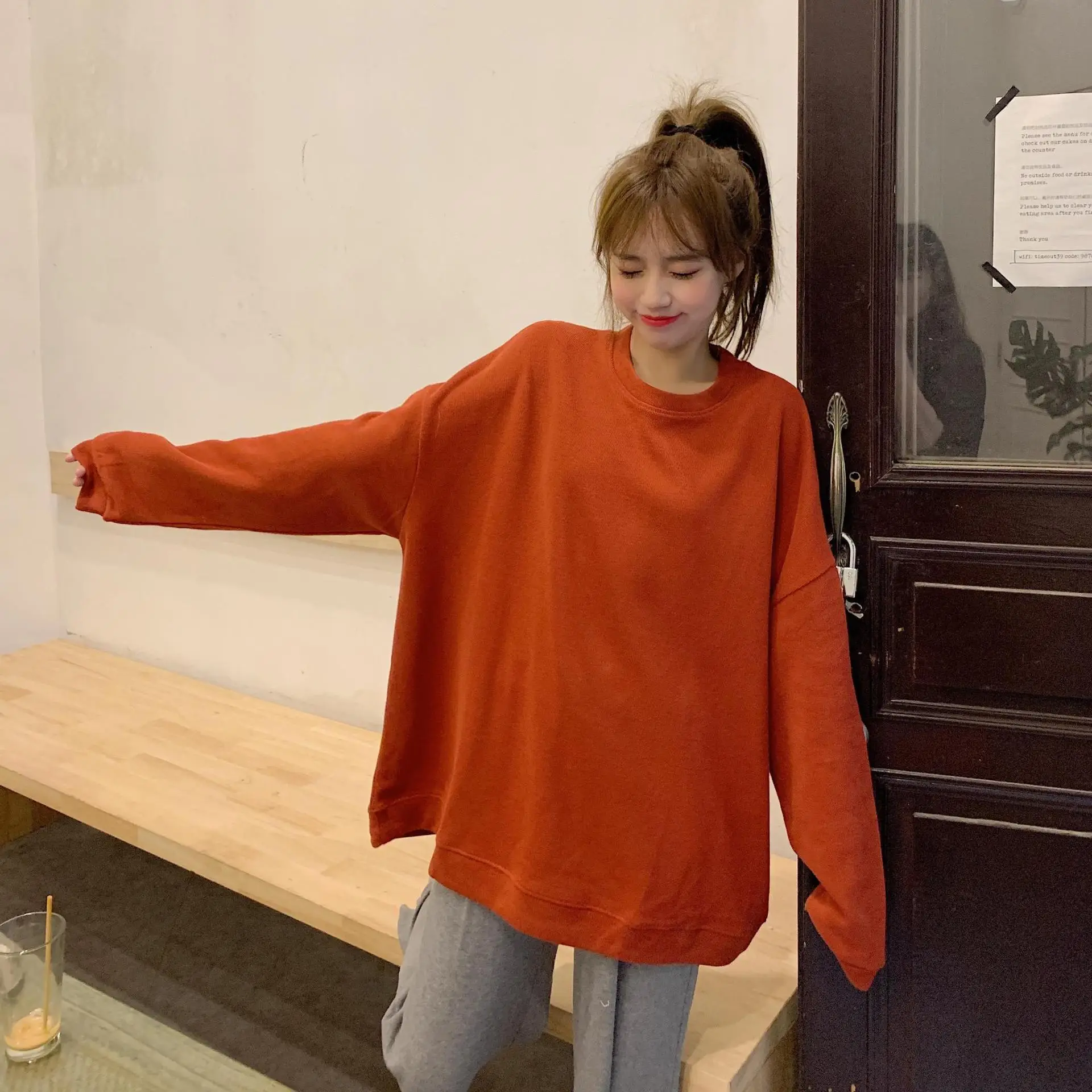 Black Plus Velvet Sweater for Women Autumn Winter — feature 18