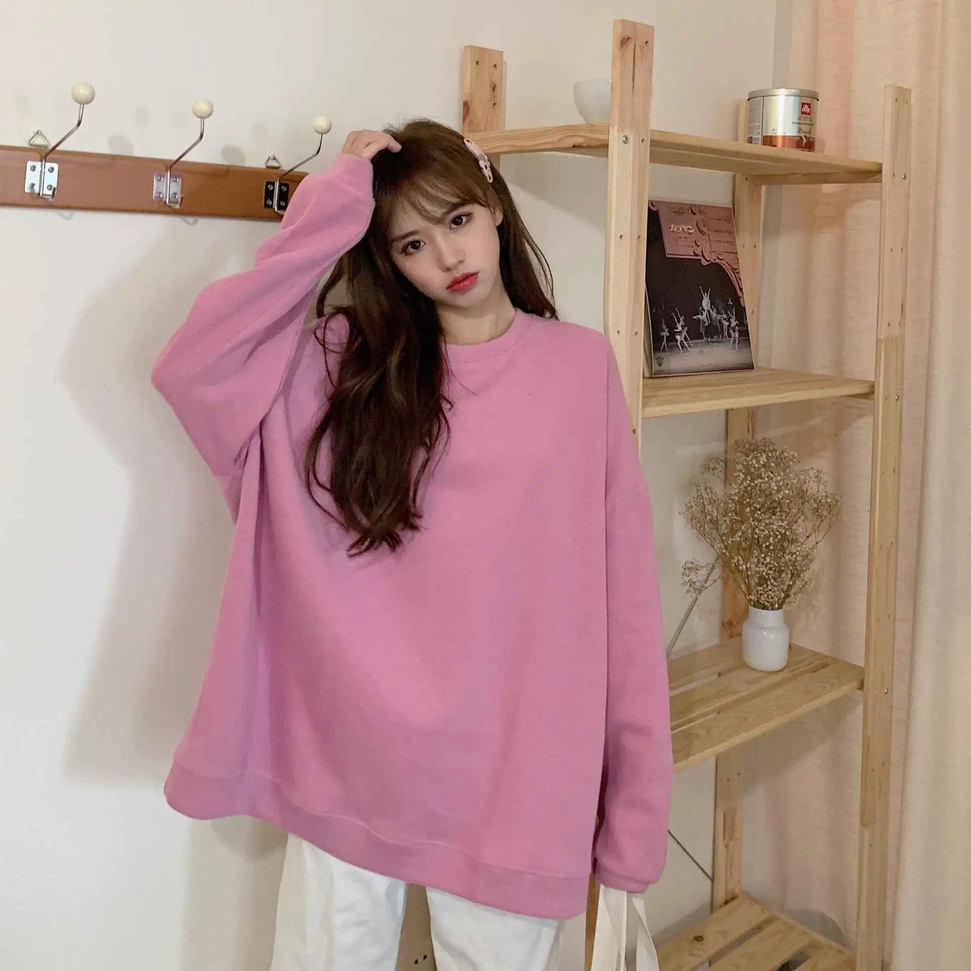 Black Plus Velvet Sweater for Women Autumn Winter — feature 29