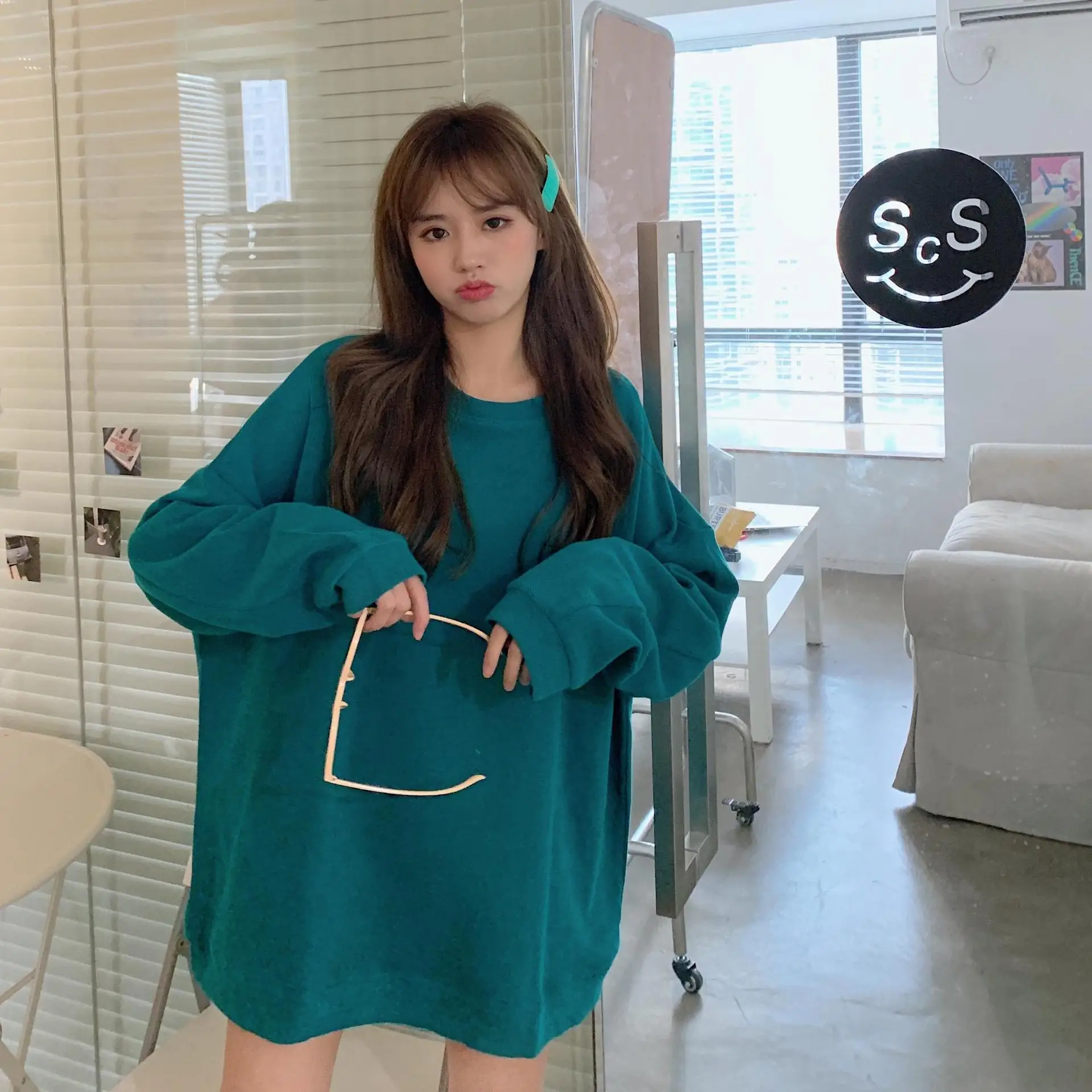 Black Plus Velvet Sweater for Women Autumn Winter — feature 6