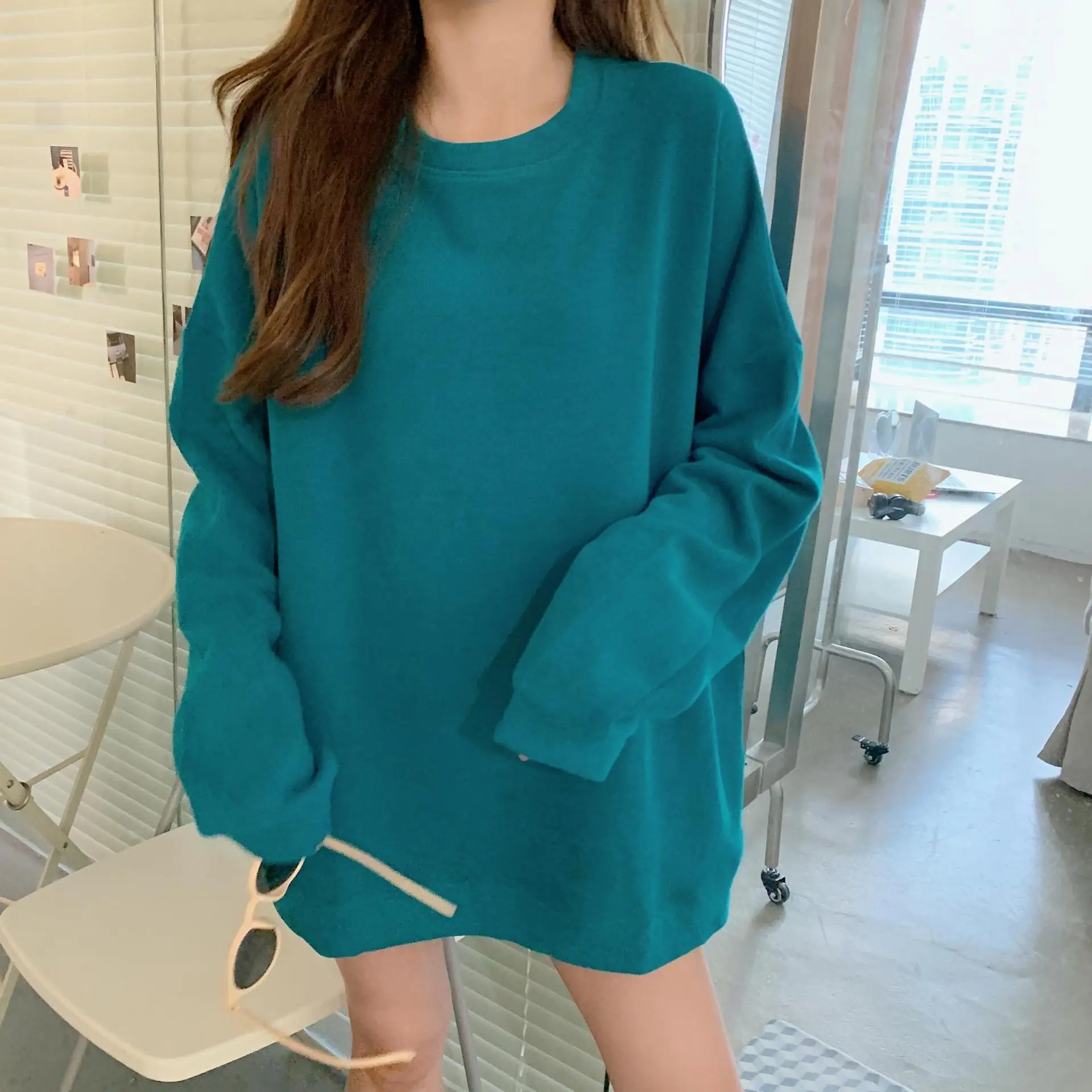 Black Plus Velvet Sweater for Women Autumn Winter — feature 9